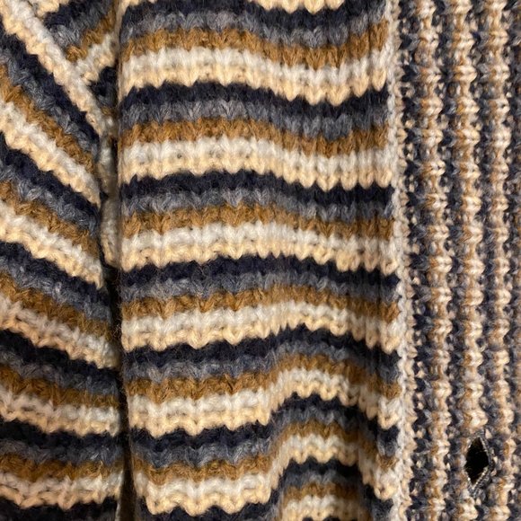 Waller Crop Cardigan Sweater in Stripe S NWT - Picture 6 of 7